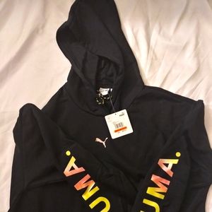 Chase cropped hoody "Puma"